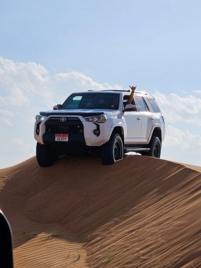 White 4Runner